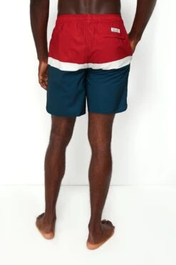 Red Colorblock Anchor Trunks -Outfit And Shoe Sales Store JUq8ecZmV1YYTKoyz1r1mdvZH5LX37kO 1