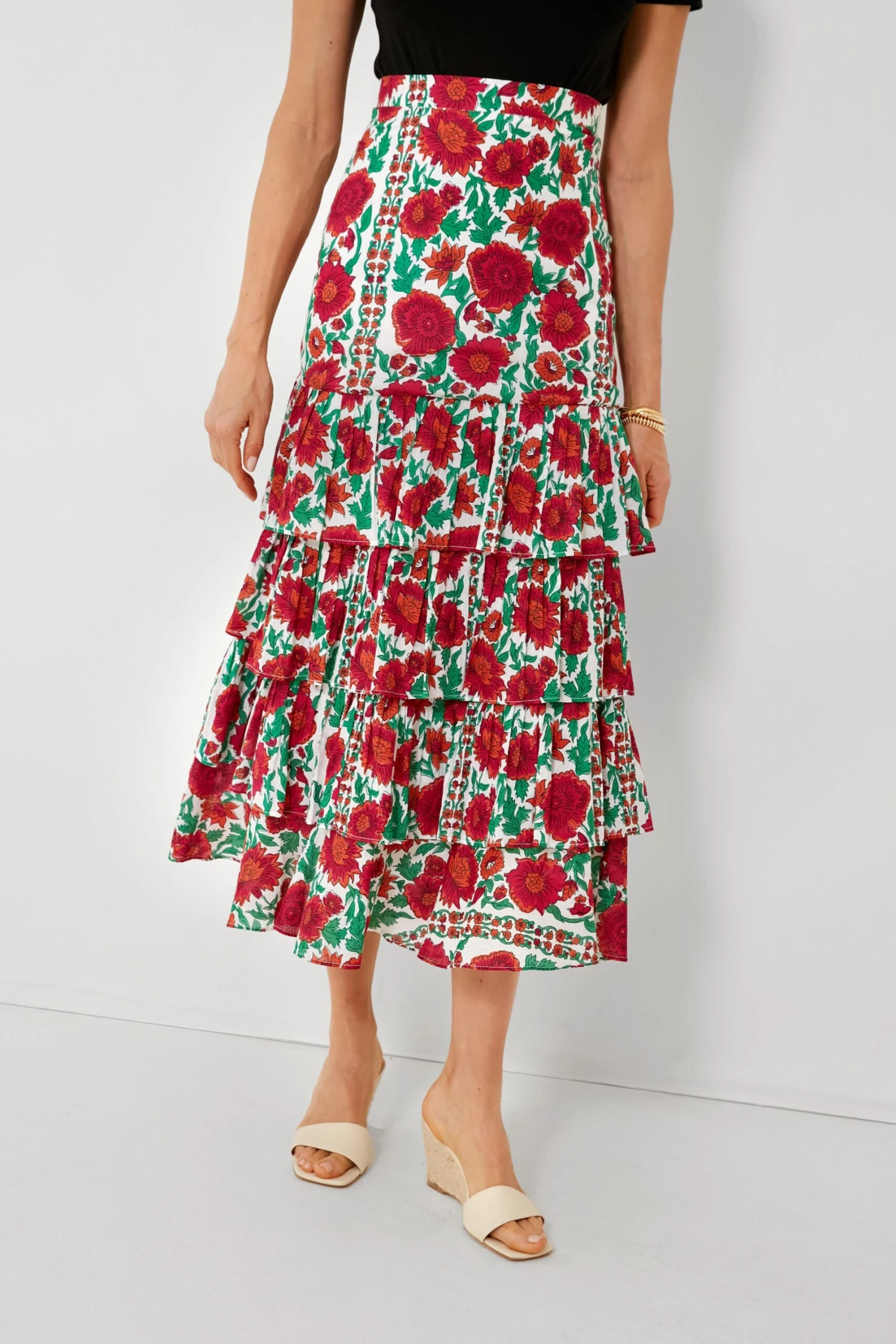 Pink Dijon Honduras Maxi Skirt 1 Pink Dijon Honduras Maxi Skirt