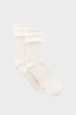 Varley Egret And Sandshell Preston Sock