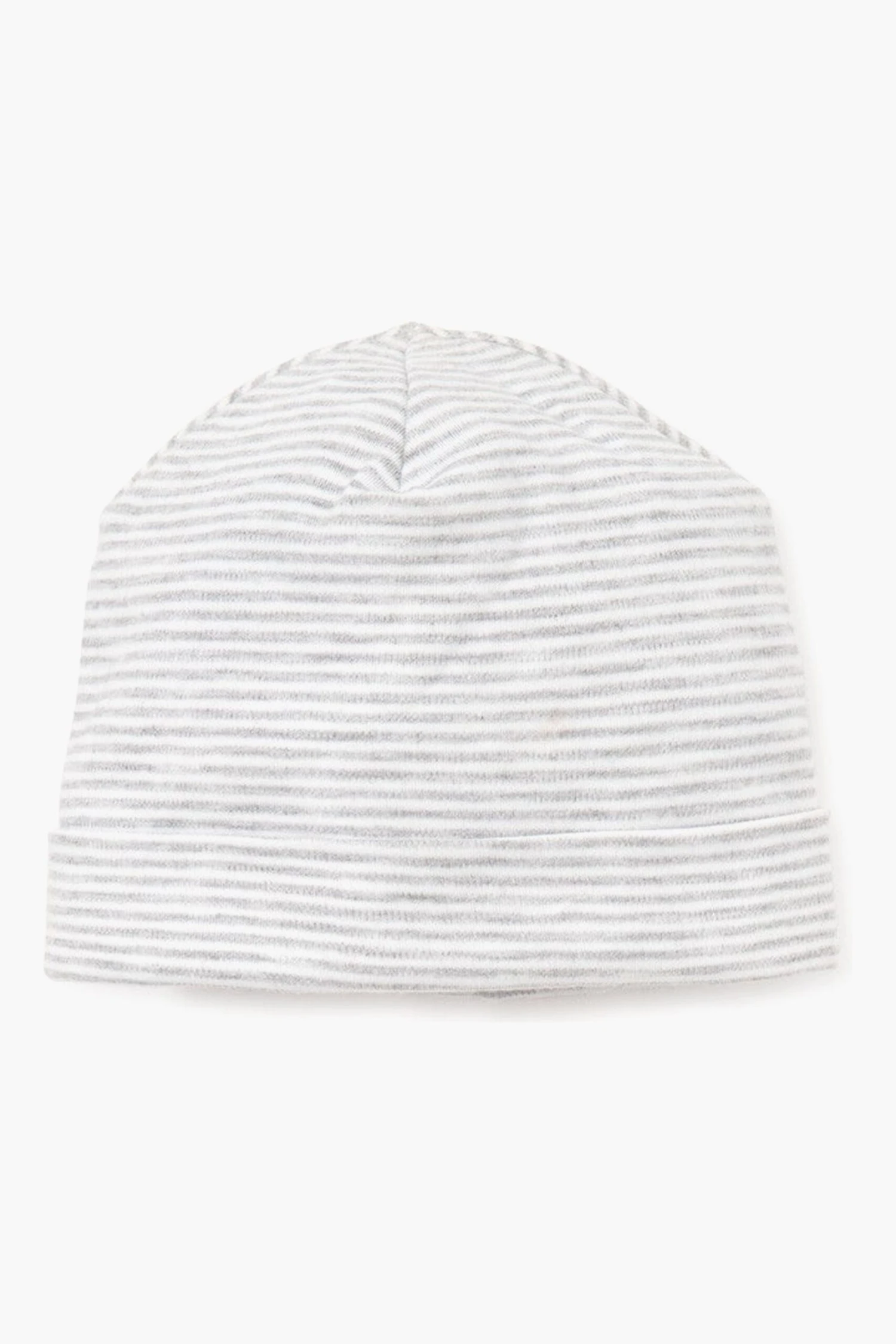 Gray Stripe Classic Rib Hat 2 Gray Stripe Classic Rib Hat - Image 2