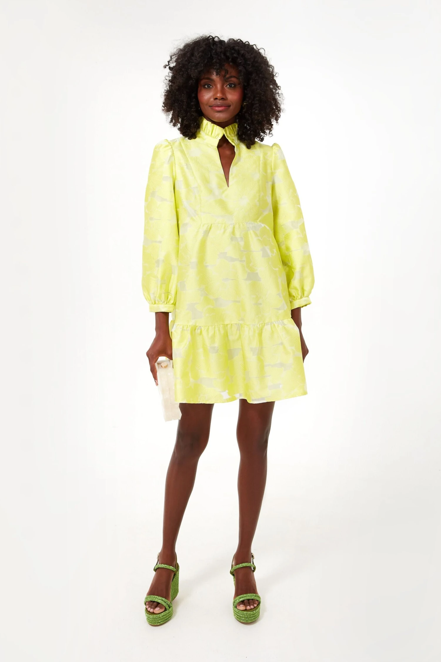 Citron Fil Coupe Palmerston Dress 1 Citron Fil Coupe Palmerston Dress