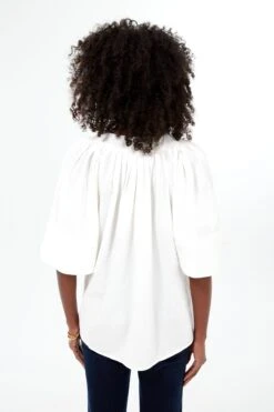 White Finley Flutter Sleeve Top -Outfit And Shoe Sales Store KKOEYLTC1KaZR4kKRG0T30RmspIfZ5H2 1