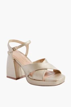 Matisse Gold Robin Heels