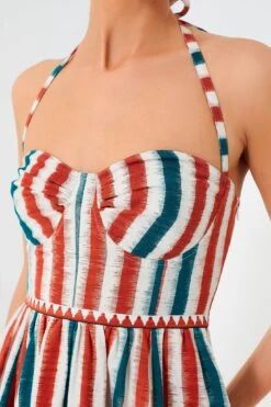 Brown Green Johanna Ikat Stripes Dress -Outfit And Shoe Sales Store KbR230wBGHzQDCqMY0BqSIjmo5RnhKe6 1