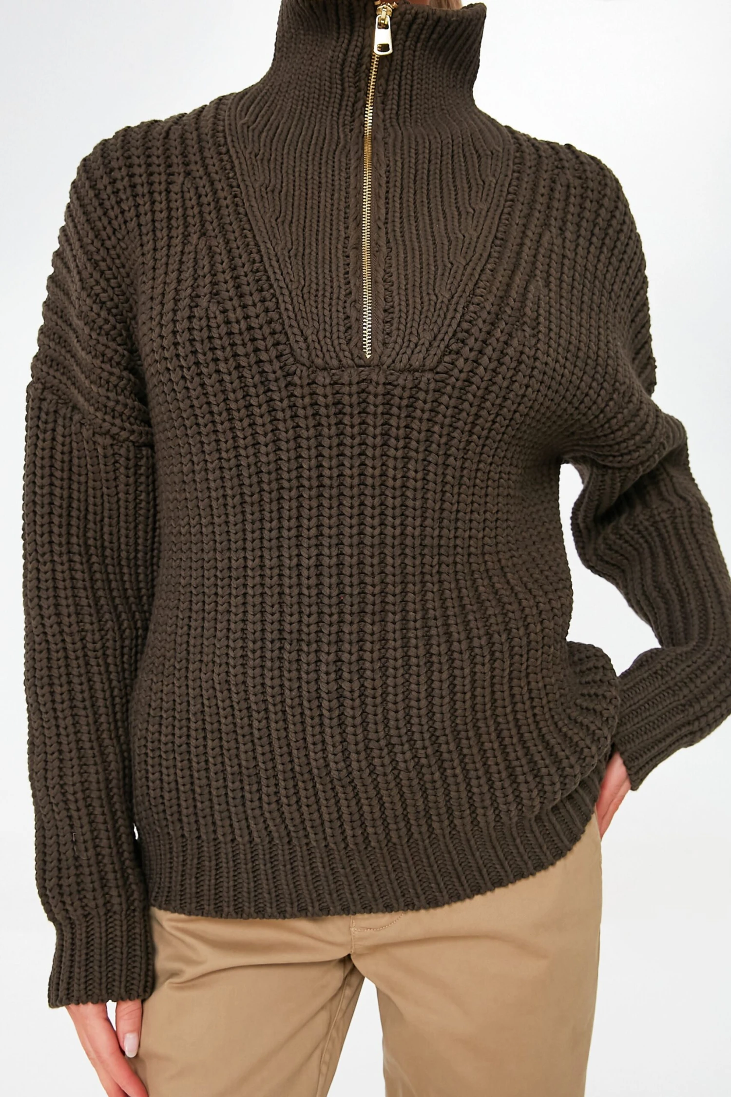 Varley Wren Natalia Half Zip Sweater 5 Varley Wren Natalia Half Zip Sweater - Image 5