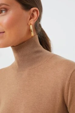 Weekend Max Mara Camel Kiku Turtleneck -Outfit And Shoe Sales Store LbGgekNcFLDGrRTmnekk1SJJc9MrmJPT 1