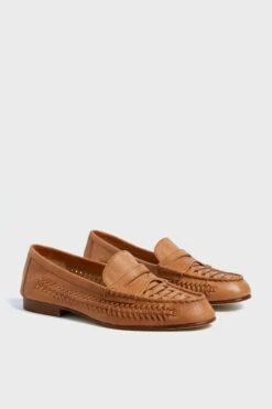 Veronica Beard Natural Penny Woven Loafers -Outfit And Shoe Sales Store LeLrbczskKVIBUlZfX24Lj00c9vB1Spl 1