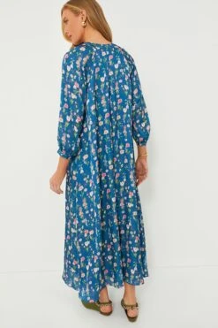 Navy Floral Zoe Maxi Dress -Outfit And Shoe Sales Store MOQ0tE7fqdd96uC7bfSjyHD71EhNnw7L 1