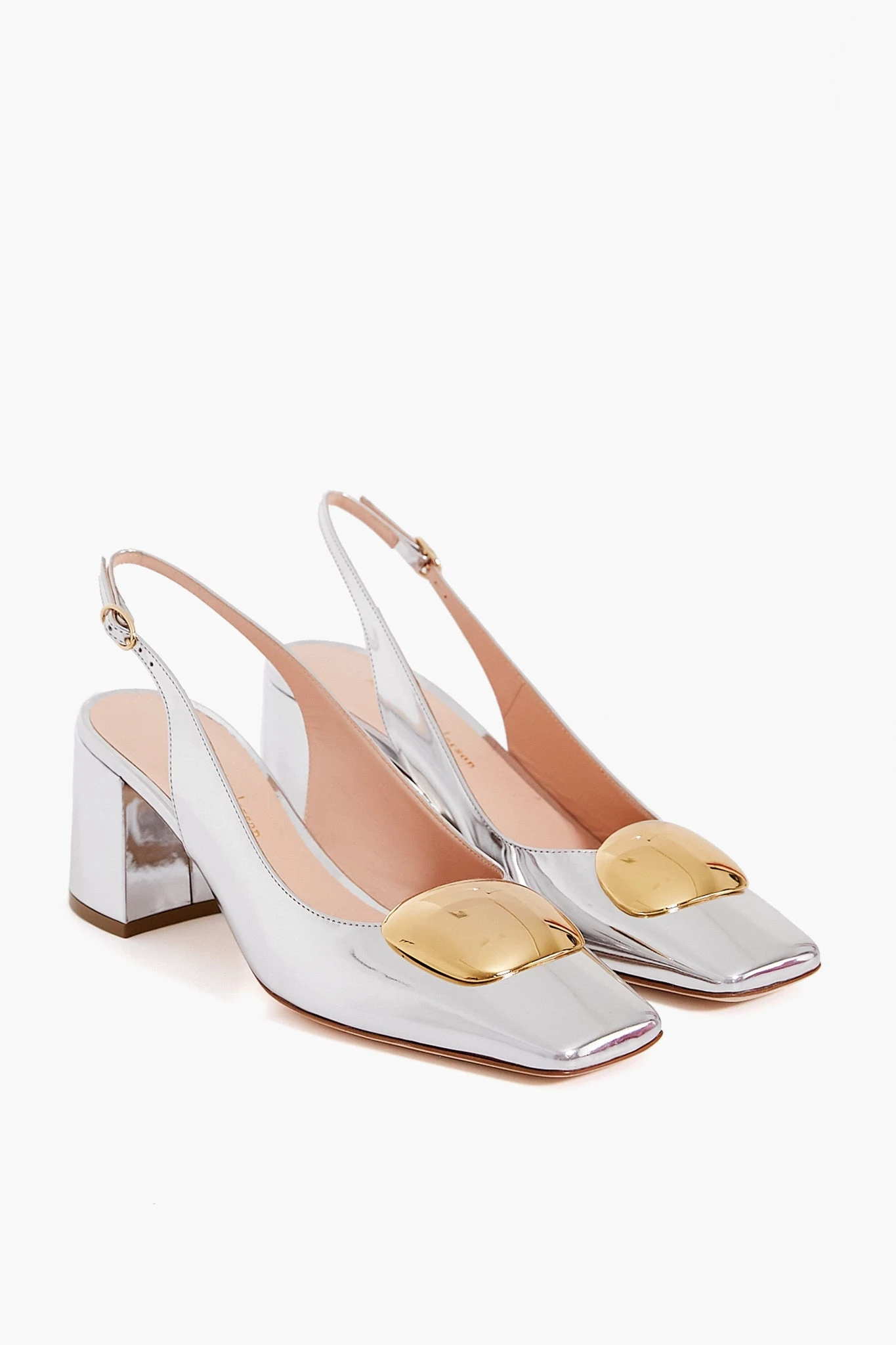 Silver Mirror Myola Heels 3 Silver Mirror Myola Heels - Image 3