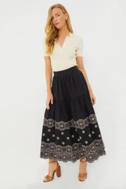 Vanessa Bruno Noir Aoda Skirt -Outfit And Shoe Sales Store MqcMCxsnR5A6bh1yzqsHXr2DjSH4tGrz 1