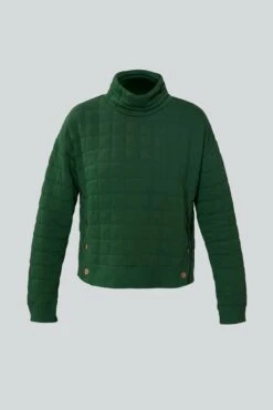 Fairway Green Quilted Wright Funnel Neck -Outfit And Shoe Sales Store N0pfCVa6oIbrDxWeBFgCRx5R4T14i2BR 1