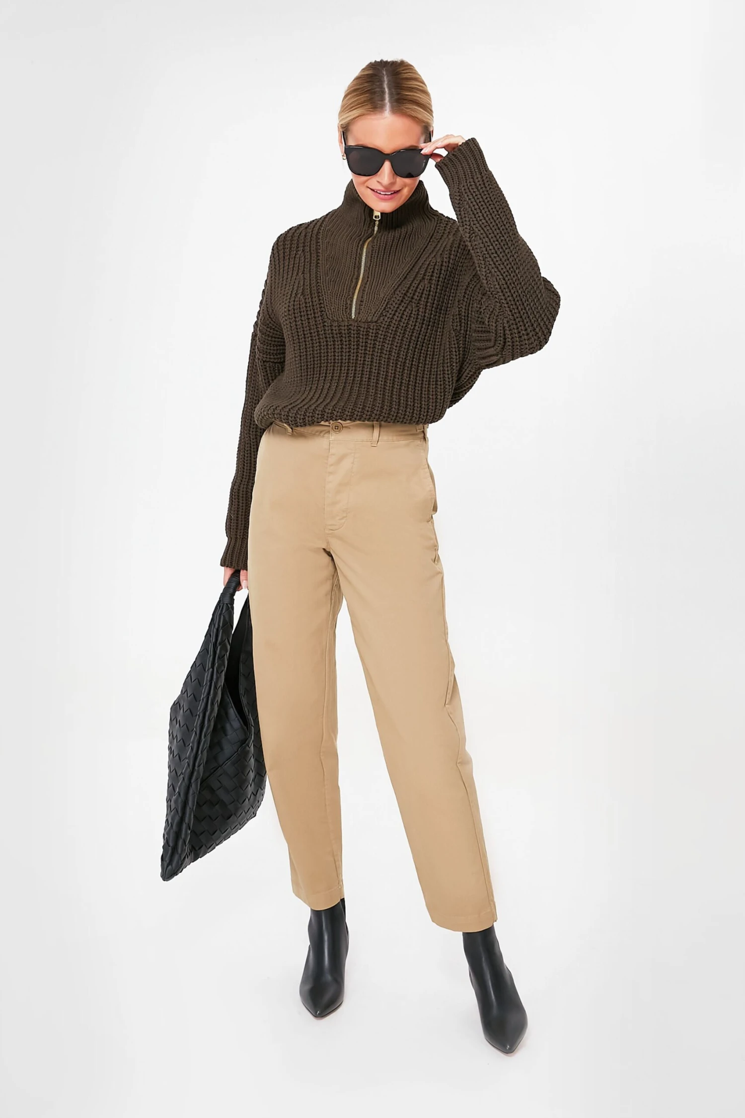 Varley Wren Natalia Half Zip Sweater 2 Varley Wren Natalia Half Zip Sweater - Image 2