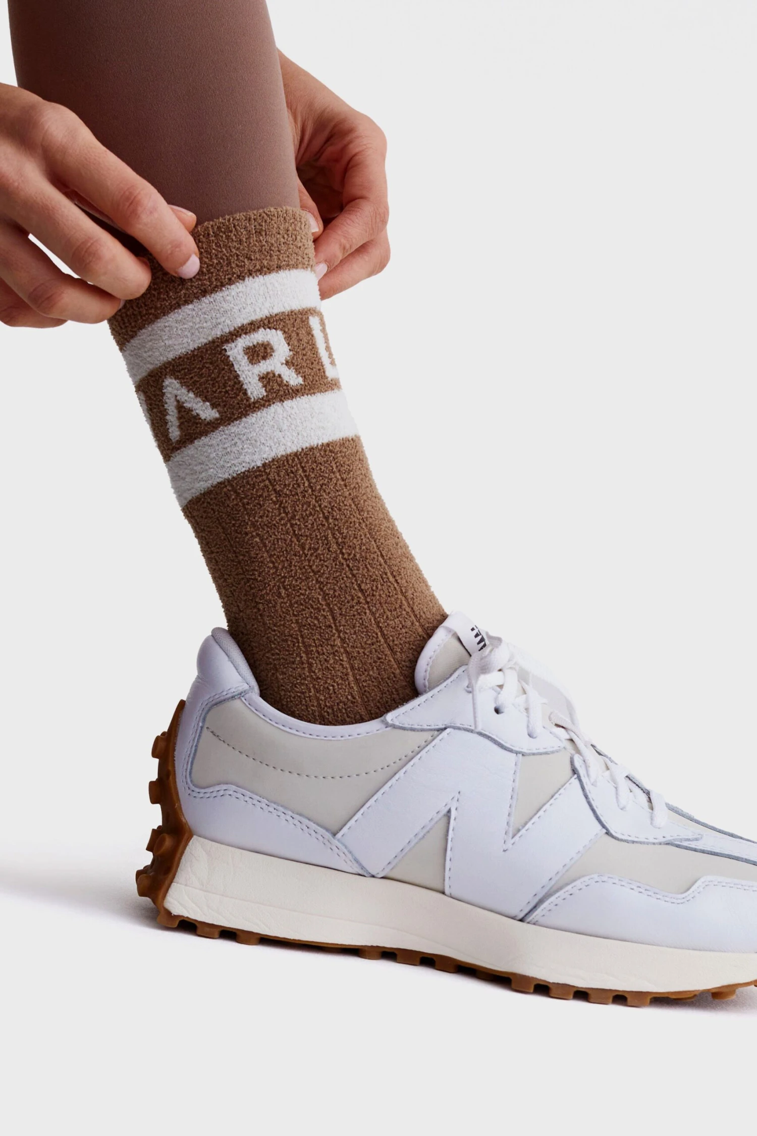 Varley Chantelle Egret Spencer Socks 3 Varley Chantelle Egret Spencer Socks - Image 3