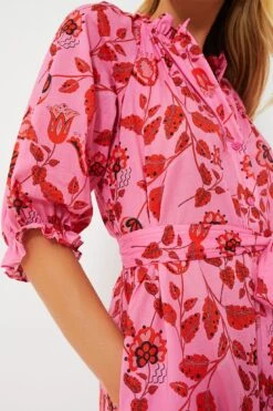 CYNTHIA ROWLEY Red And Pink Floral Saratoga Cotton Dress 11 CYNTHIA ROWLEY Red And Pink Floral Saratoga Cotton Dress -Outfit And Shoe Sales Store NcV6Mx7qB0QSE5mtzpmdoDXYjRKecelm 1