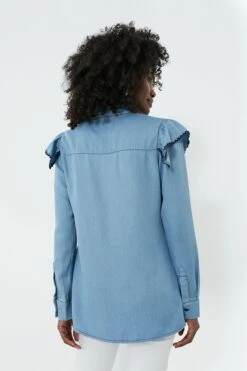 Denim Gwenyth Shirt -Outfit And Shoe Sales Store Nh2L7Vf3v51mMYV7A6lnMwJZLnuiyHDf 1