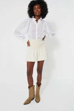 Isabel Marant Etoile Ecru Pacifica Mini Skirt -Outfit And Shoe Sales Store NhI7PcFO9wtcu4YI52VHzrcBp6ZnkD6f 1