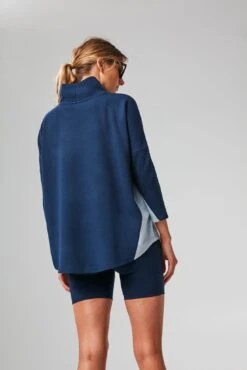 Navy And Breezy Blue Ally Swing Sweatshirt -Outfit And Shoe Sales Store Nm1qIRj3aD03HfFjlJANwfQ0hsfOSV3y 1