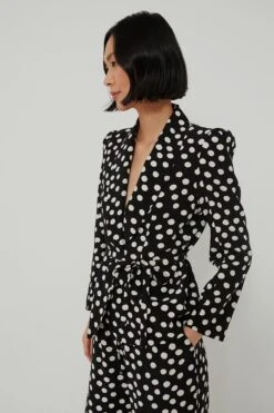 Painterly Dots Black Paris Jacket -Outfit And Shoe Sales Store NsUJ9ZOW325l3diE13tsdjxMyDohwLla 1