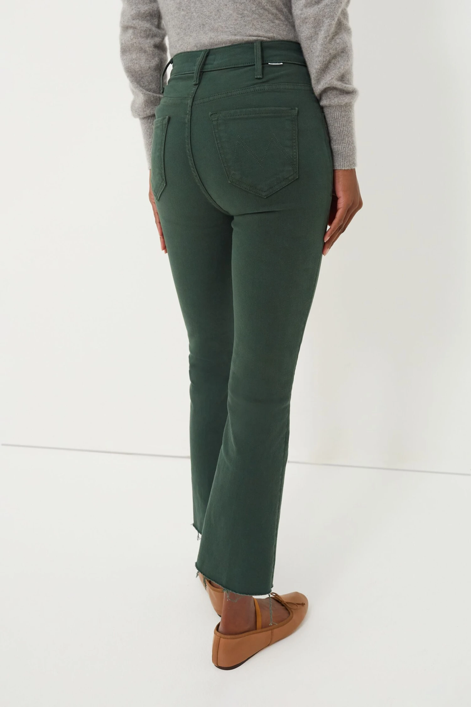 MOTHER Black Forest The Hustler Ankle Fray 4 MOTHER Black Forest The Hustler Ankle Fray - Image 4