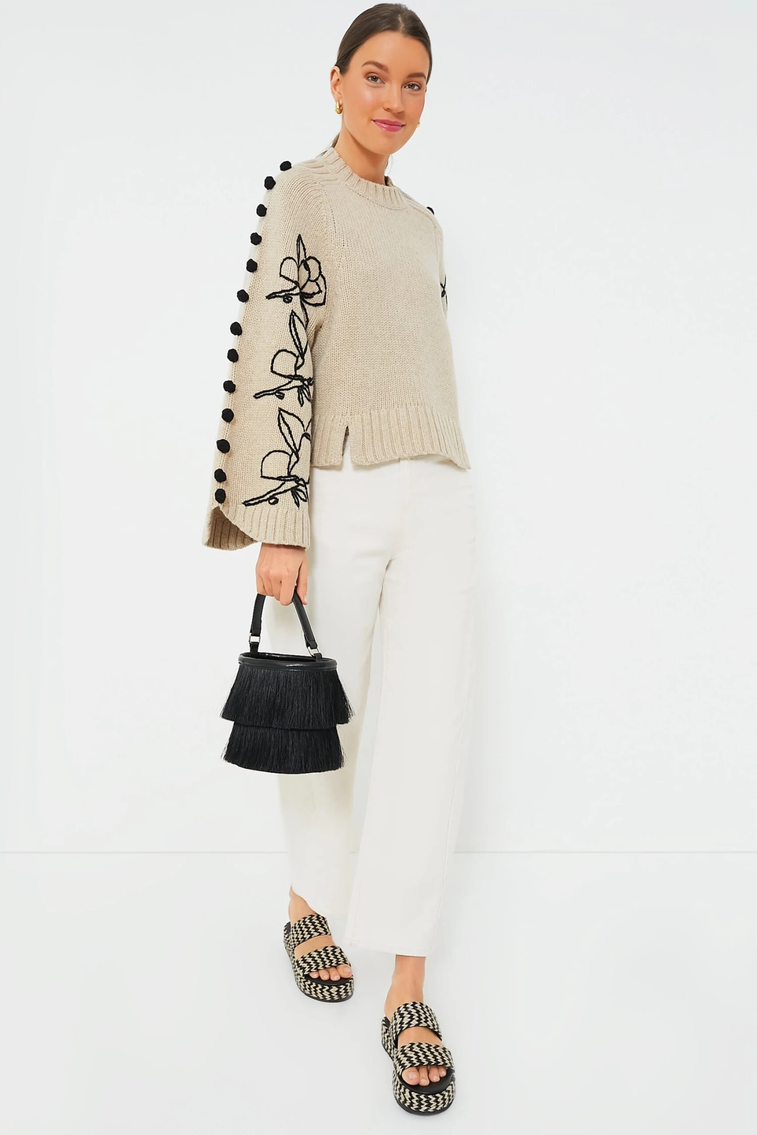 Matisse Black Multi Borderline Platform Sandals 2 Matisse Black Multi Borderline Platform Sandals - Image 2