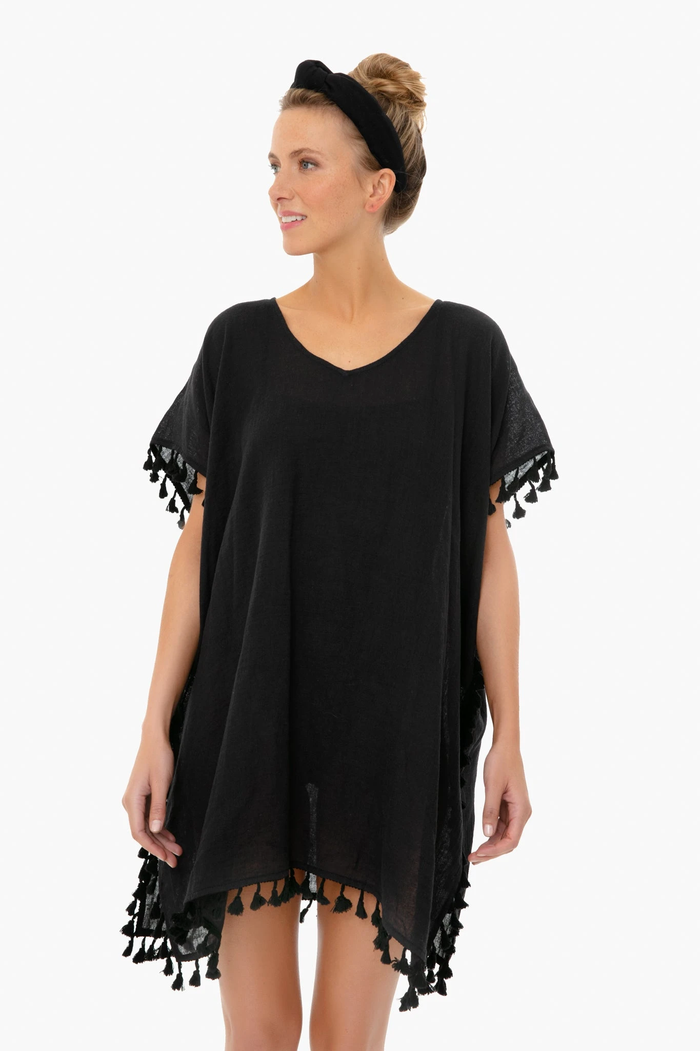 Black Katie Caftan 2 Black Katie Caftan - Image 2