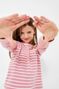 Rose Stripe Edward Long Sleeve Tee