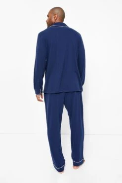Navy Luxe Pima Pajama Set -Outfit And Shoe Sales Store PeqmpOZcDbznxSw577MiTptivhy8mCKr 1