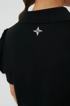 Black Puff Sleeve Caroline Polo -Outfit And Shoe Sales Store PgtXhPXkYj6896KQKIyZHCQW1LopdLsP 1