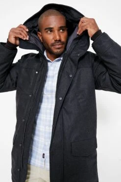 Canada Goose Carbon Melange Wool Reskill Langford Parka -Outfit And Shoe Sales Store Q7R6SiyCAc0UUDqjXMwfbPgFYo5Brjky 1