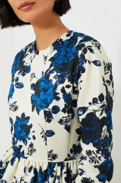 Blue Festive Bouquet Annie Dress -Outfit And Shoe Sales Store QrcxofNNHpIUtSEMy2a2NEkdEThyEKAy 1