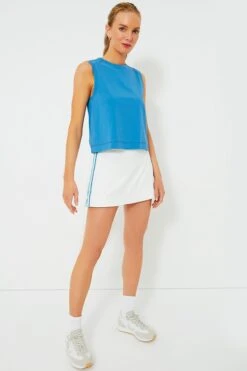 Blue Cotton Sasha Tank