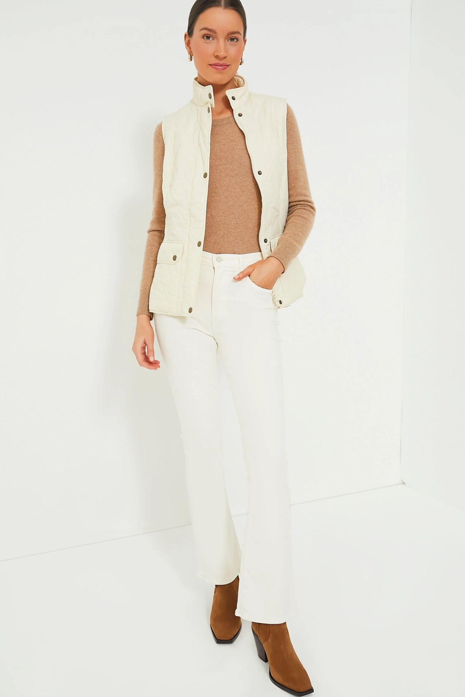 Loeffler Randall Cacao Stretch Suede Reese Boots 2 Loeffler Randall Cacao Stretch Suede Reese Boots - Image 2