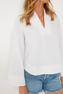 White Norella Blouse 9 White Norella Blouse -Outfit And Shoe Sales Store RMk5zNA5LqT49yb2yBWrJ0lC2PES8x2H 1