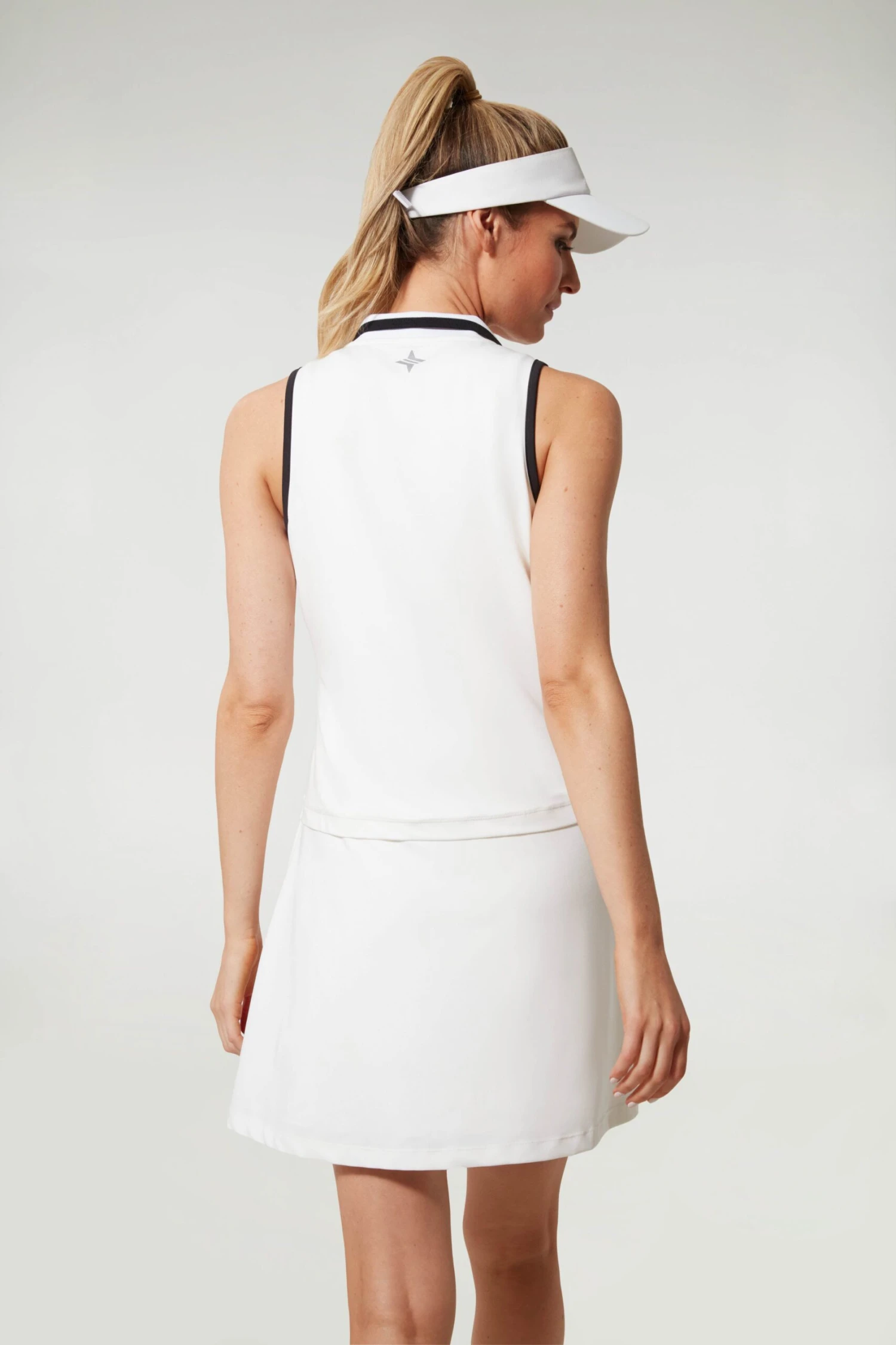 White And Black Sterling Tennis Dress 6 White And Black Sterling Tennis Dress - Image 6