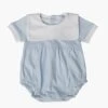 Blue Gingham Baby Bubble