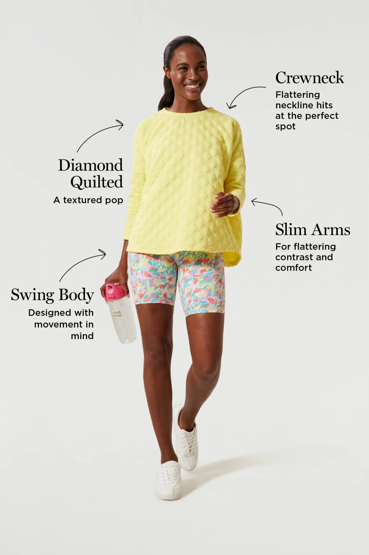 Sundaze Ally Swing Sweatshirt 3 Sundaze Ally Swing Sweatshirt - Image 3