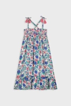Louise Misha Blue Summer Meadow Marceline Dress