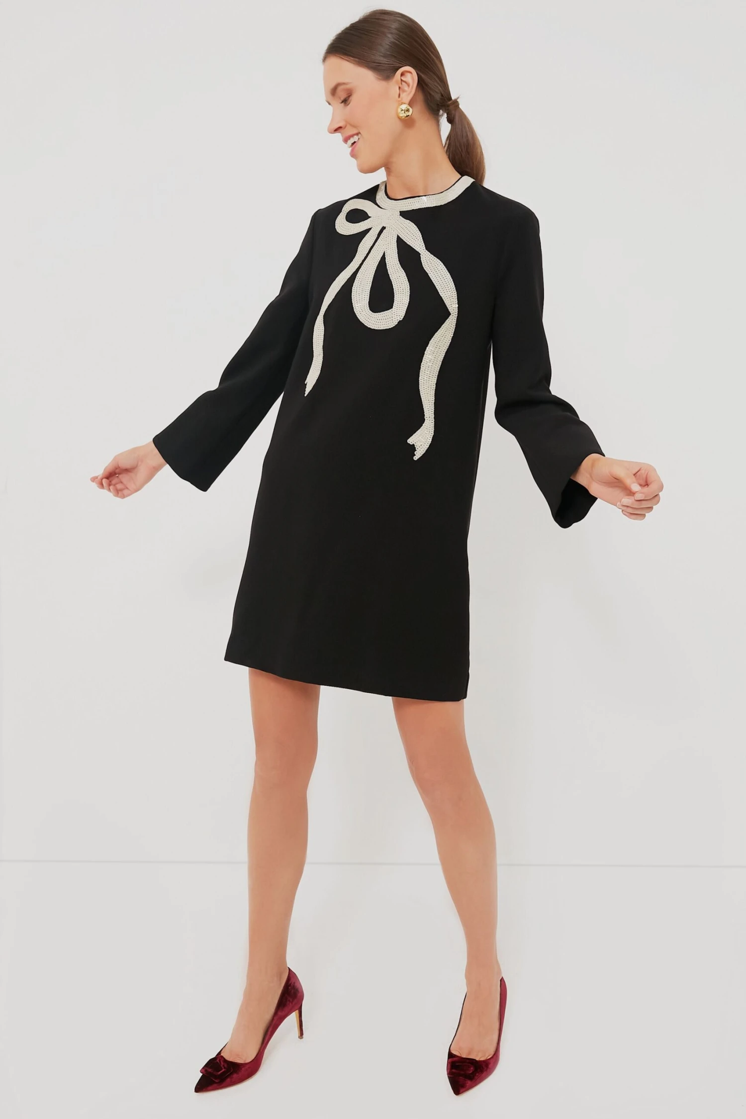 Black Bow Mini Jamie Dress 2 Black Bow Mini Jamie Dress - Image 2