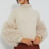 Faux Fur Turtleneck