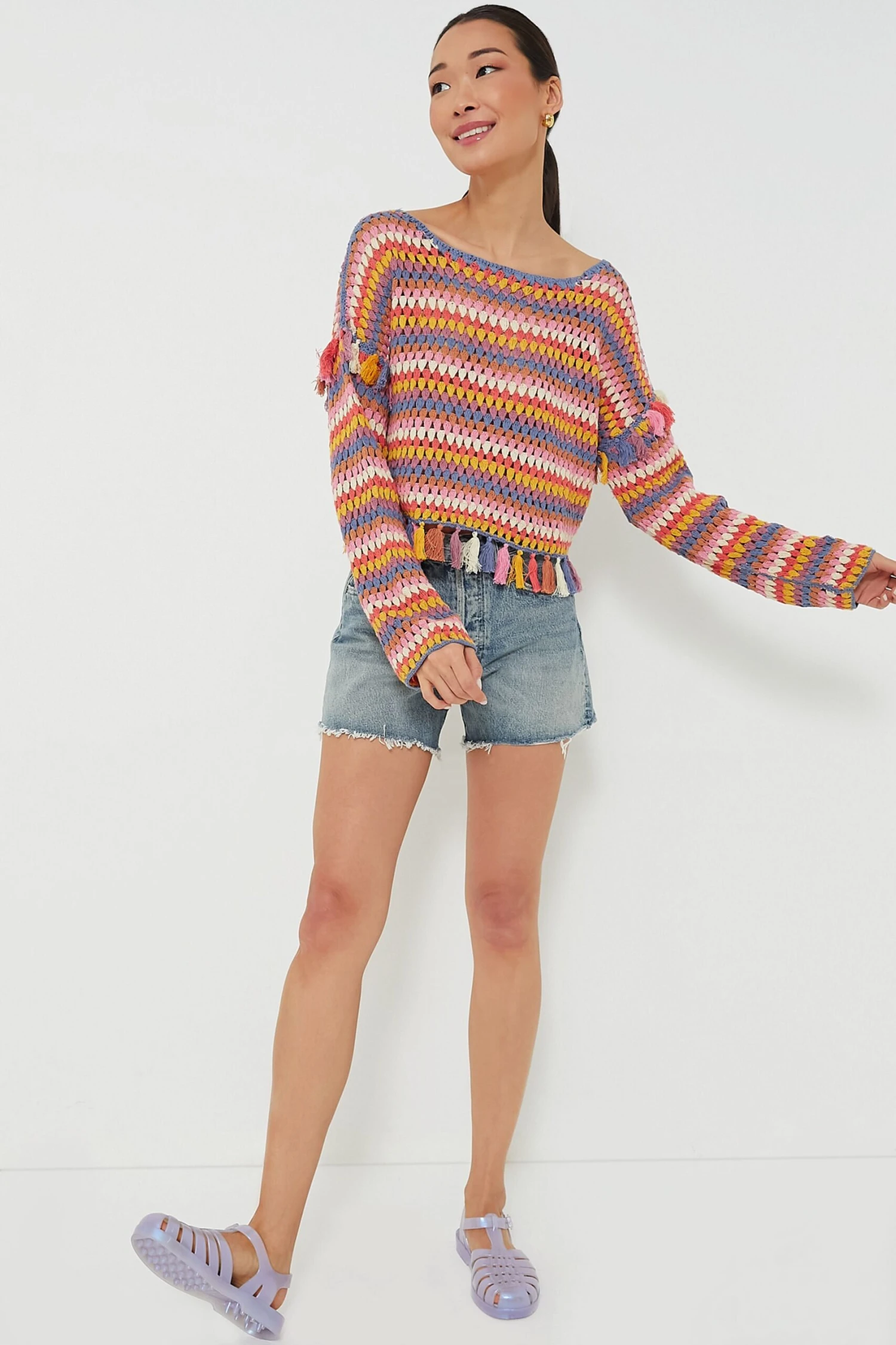 Melissa Pearly Blue Possession Sandals 6 Melissa Pearly Blue Possession Sandals - Image 6