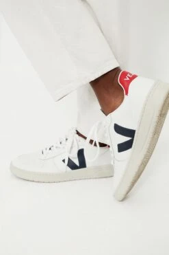 Veja Extra-White Nautico Pekin V-10 Sneakers -Outfit And Shoe Sales Store SyIPWky8vkVfjcDDD49DJ47kaa9gy8Od 1