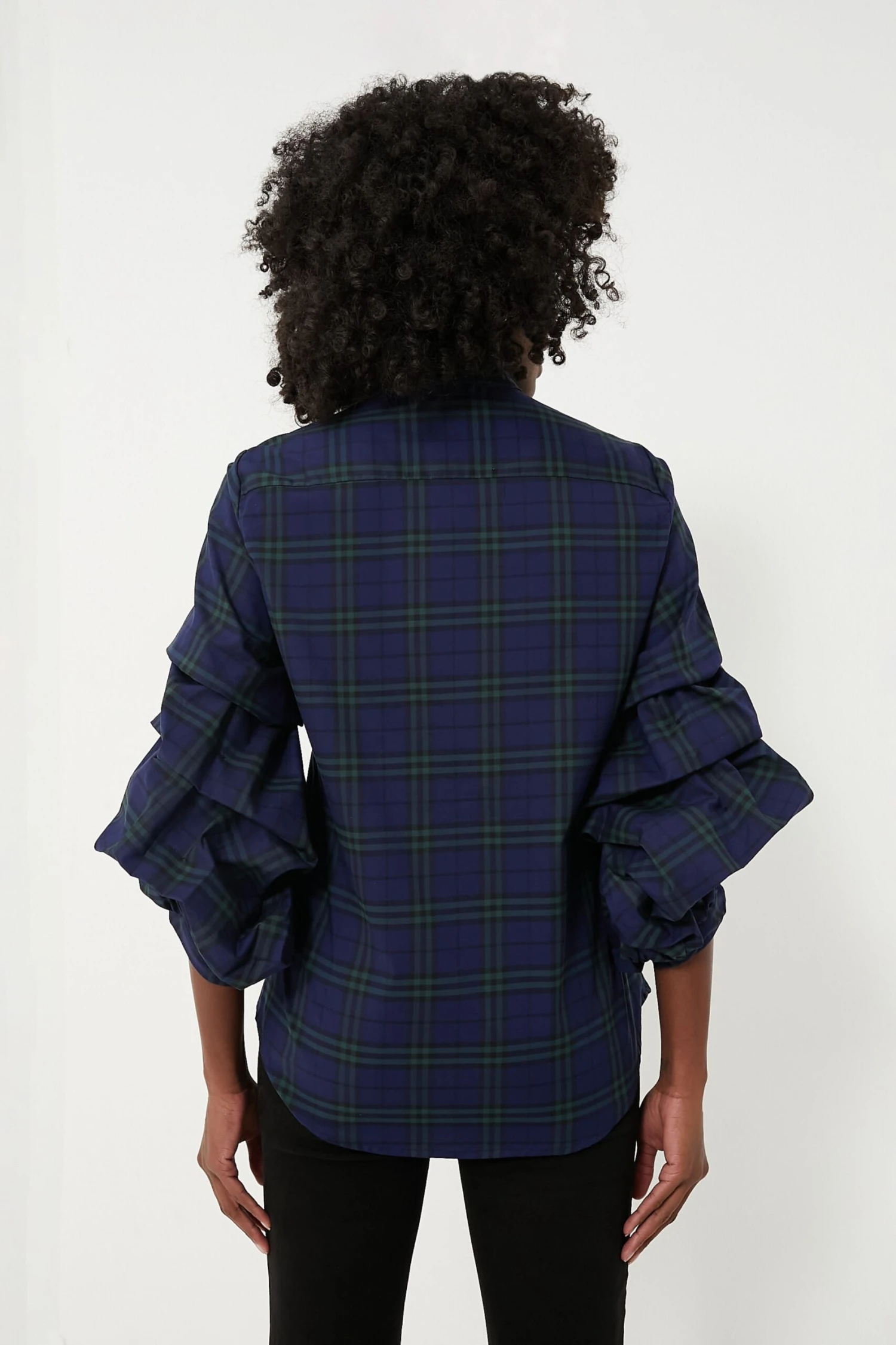Exclusive Blackwatch Plaid Seville Shirt 4 Exclusive Blackwatch Plaid Seville Shirt - Image 4