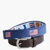 Navy American Flag Bowsprit Belt