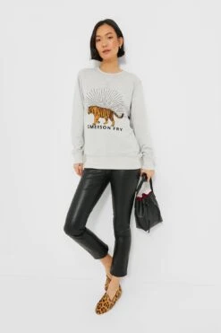 Gray Tiger Sweatshirt -Outfit And Shoe Sales Store UAiJyDoG0tC4iCTaI5HKcurhGFfGyDfj 1