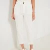 Marine Layer White Pull-On Pant