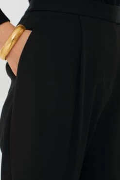 Black Pleated Duncan Trouser -Outfit And Shoe Sales Store UErbgFm2viHngQOodd5bB3zTsnukGzhX 1