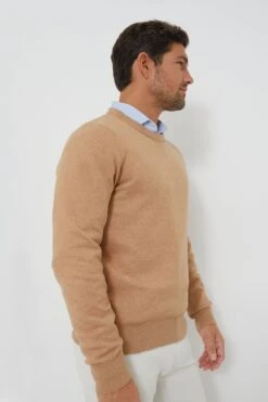 Wheat Heather Jackson Crewneck Sweater -Outfit And Shoe Sales Store UFXljQfdnONtUeHUAWkXljBBVTGX61MJ 1