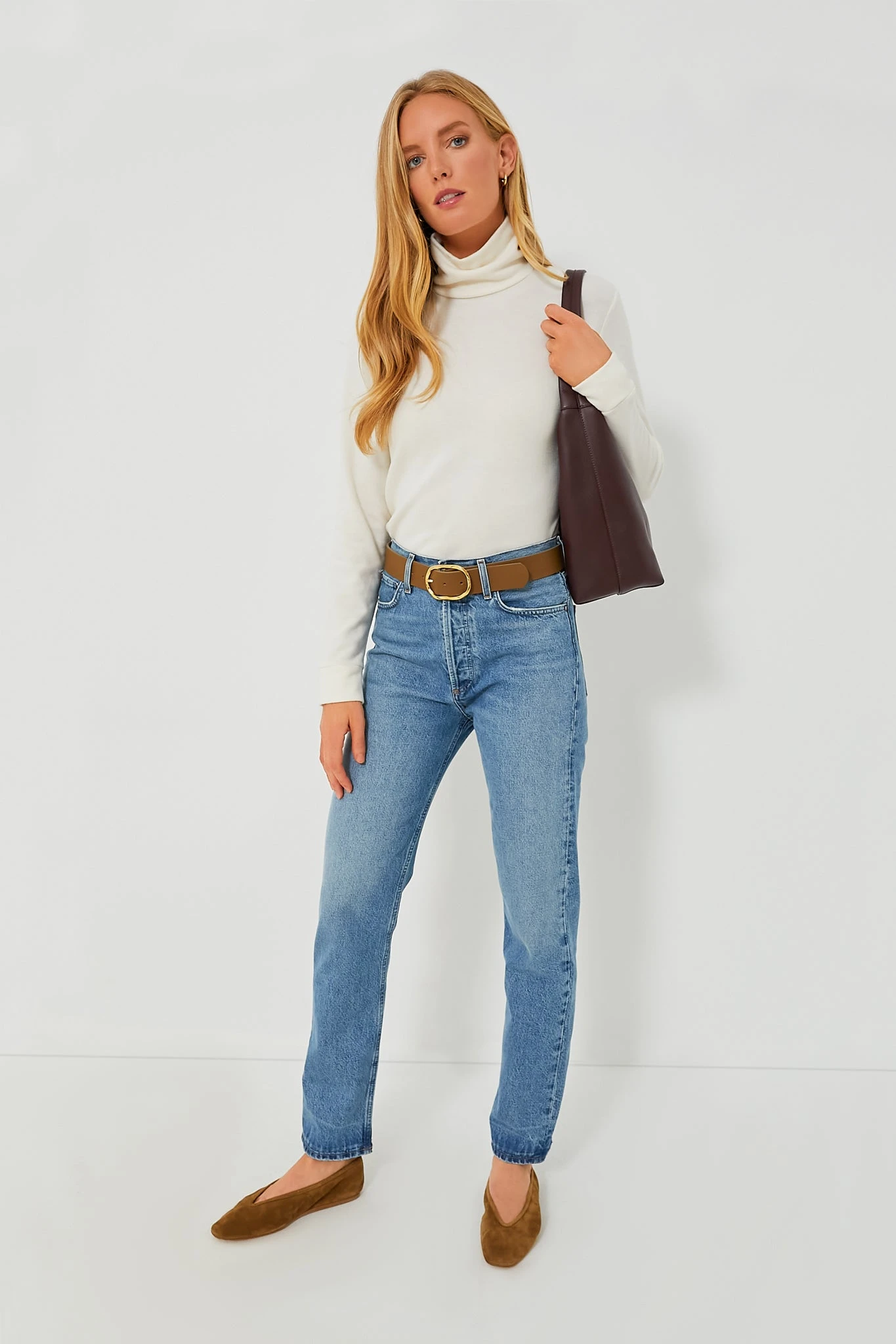 Taupe Luna Suede Slippers 2 Taupe Luna Suede Slippers - Image 2