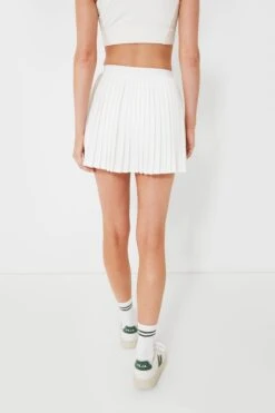 Varley White Neyland High Rise Skort 15.5 -Outfit And Shoe Sales Store UTErXT1aqeMrNBbPdiWqUmVQ9Swk4w3y 1