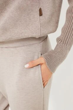 Varley Taupe Marl The Slim Cuff Pant 25 9 Varley Taupe Marl The Slim Cuff Pant 25 -Outfit And Shoe Sales Store UYc45yG3ml35l2MopzrdrFQyN1GzdQbV 1